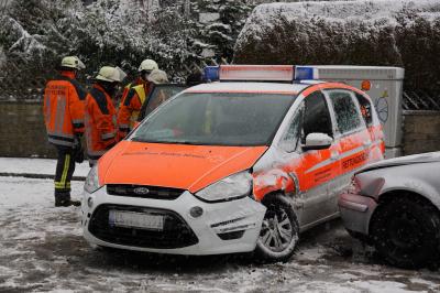Ruit: Nach Schneechaos unfall mit Notarzt